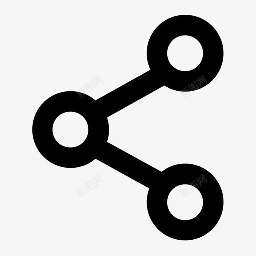 共享社交媒体社交网络图标svg_新图网 https://ixintu.com 共享 基本图标 社交媒体 社交网络 连接器