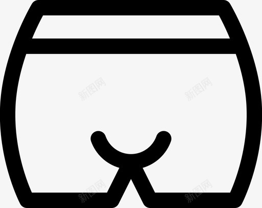 采购产品拳击内裤衣服时尚图标svg_新图网 https://ixintu.com 内衣 时尚 男性 衣服 采购产品拳击内裤