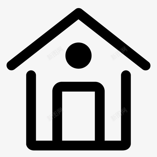 QM_icon-主页_未选中svg_新图网 https://ixintu.com QM_icon-主页_未选中