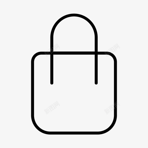 袋图标svg_新图网 https://ixintu.com 袋
