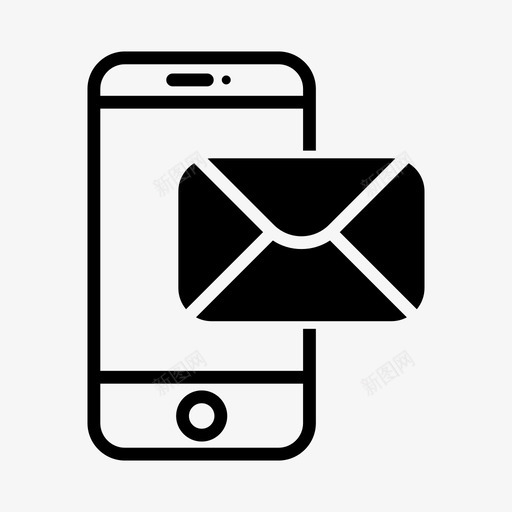 移动电子邮件移动聊天移动消息图标svg_新图网 https://ixintu.com 短信 移动消息 移动电子邮件 移动聊天