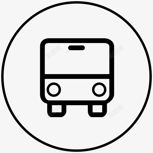 大巴svg_新图网 https://ixintu.com 大巴 ICON-10