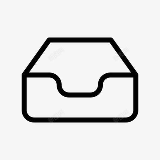 存档收件箱托盘图标svg_新图网 https://ixintu.com 存档 托盘 收件箱 行图标