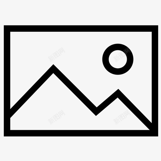 照片相册图标svg_新图网 https://ixintu.com 图片 照片 相册