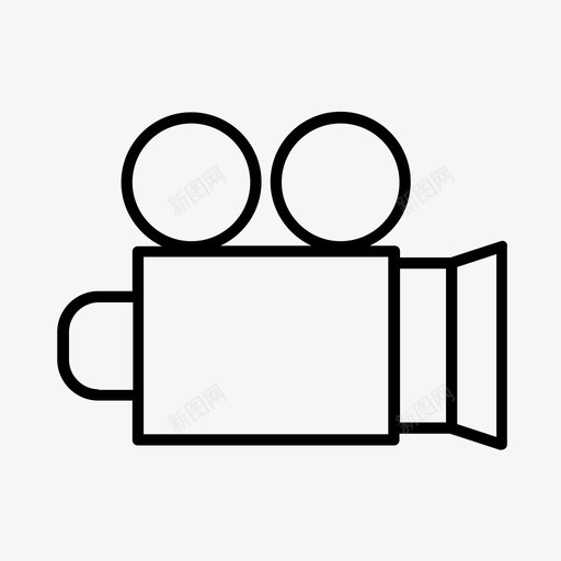 录音广播媒体图标svg_新图网 https://ixintu.com 媒体 广播 录音 报道 狗仔队 记者