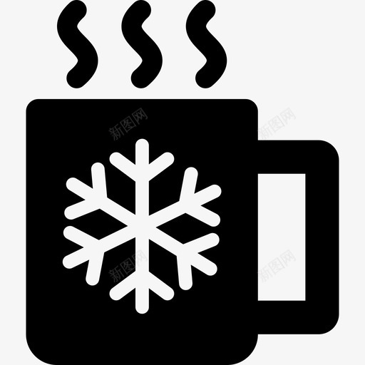 一杯热饮食物圣诞时光图标svg_新图网 https://ixintu.com 一杯热饮 圣诞时光 食物