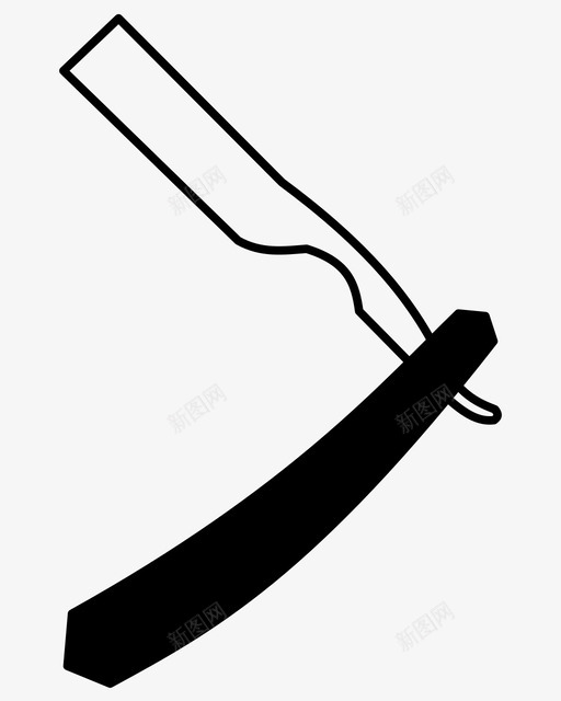 剃须刀理发师头发图标svg_新图网 https://ixintu.com 剃须 剃须刀 头发 护发 理发师