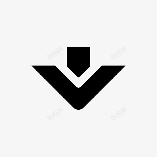 向下箭头向下箭头图标svg_新图网 https://ixintu.com uiglyphvol01 下一页 向下 向下箭头 符号 箭头