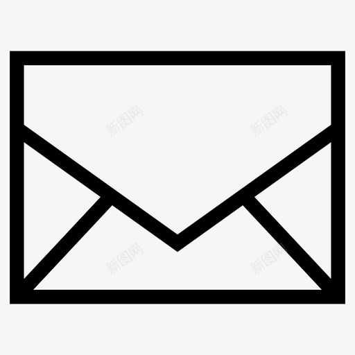 电子邮件用户界面收藏图标svg_新图网 https://ixintu.com 用户界面收藏 电子邮件