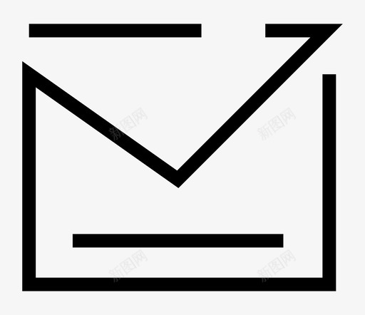 邮件通讯电子邮件图标svg_新图网 https://ixintu.com 信封 信息 电子邮件 通讯 邮件