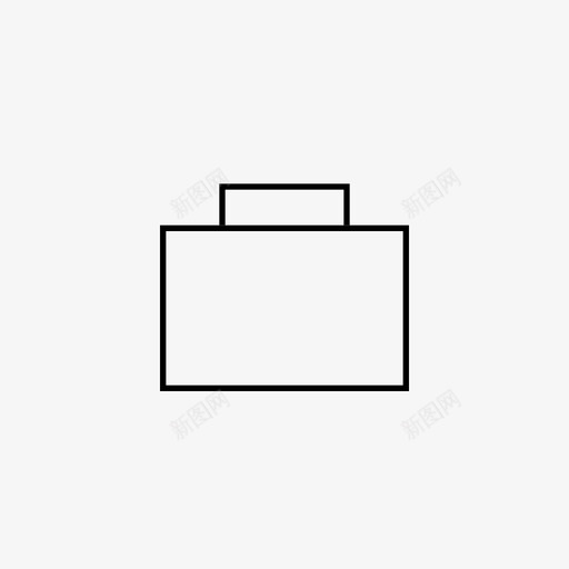 公文包包假日图标svg_新图网 https://ixintu.com 假日 公文包 包 手提箱 购物