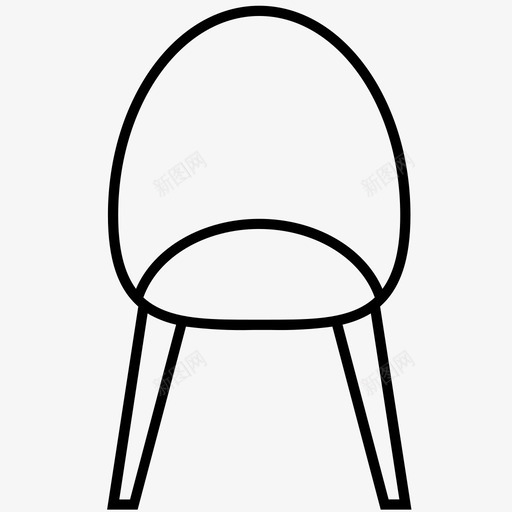 椅子扶手椅家具图标svg_新图网 https://ixintu.com 家具 家居 扶手椅 椅子 椅子收藏