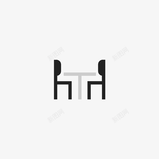 桌子家具图标svg_新图网 https://ixintu.com 家具 桌子