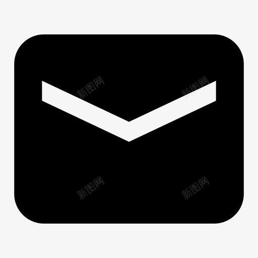 邮件物料基本界面图标svg_新图网 https://ixintu.com 物料基本界面 邮件