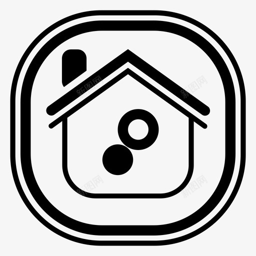 家居色彩房屋油漆图标svg_新图网 https://ixintu.com 住宅 家居色彩 房屋 油漆 物业