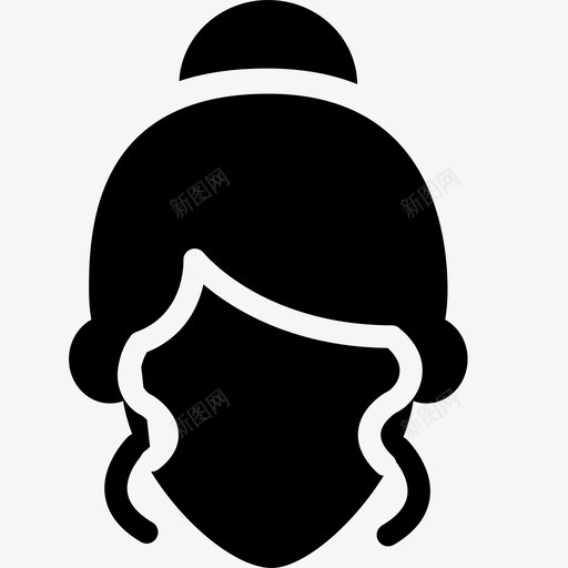 女散客svg_新图网 https://ixintu.com 女散客