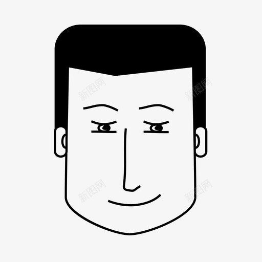 人物巴西人面孔图标svg_新图网 https://ixintu.com 人物 巴西人 面孔