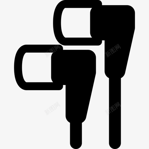 耳机音乐声音图标svg_新图网 https://ixintu.com 声音 耳机 音乐