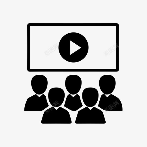 会议管理svg_新图网 https://ixintu.com 会议管理