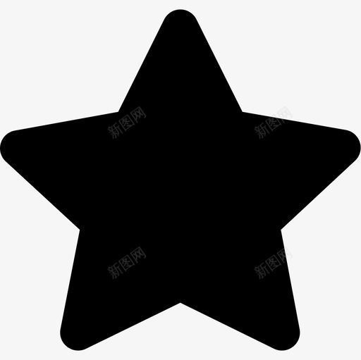 实心五角星svg_新图网 https://ixintu.com 实心五角星