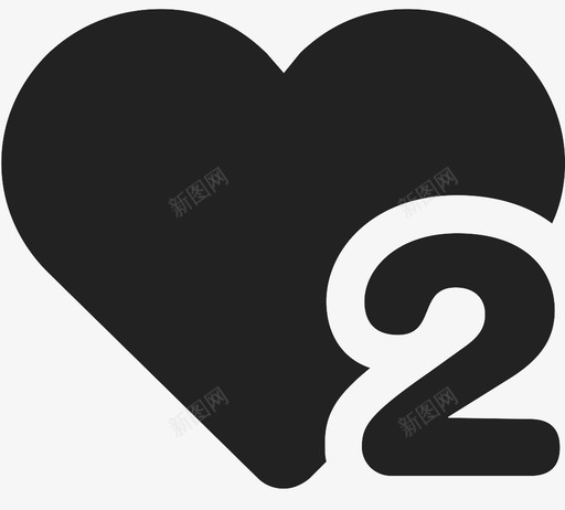 爱心等级2svg_新图网 https://ixintu.com 爱心等级2