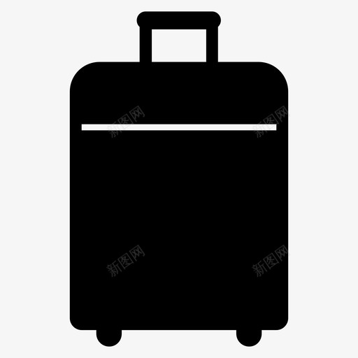 行李手提箱旅行图标svg_新图网 https://ixintu.com 包店 手提箱 旅行 行李