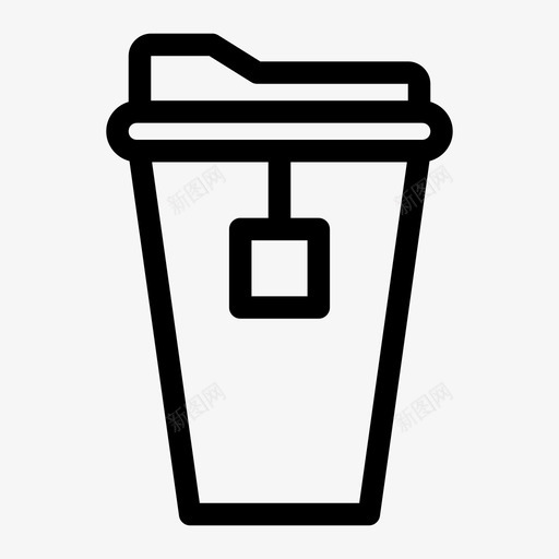 饮料咖啡饮料杯图标svg_新图网 https://ixintu.com 咖啡 茶 饮料 饮料杯