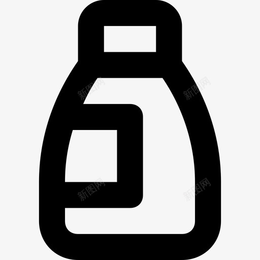 盐瓶厨房胡椒图标svg_新图网 https://ixintu.com 厨房 盐瓶 盐罐 胡椒 食物平滑线图标