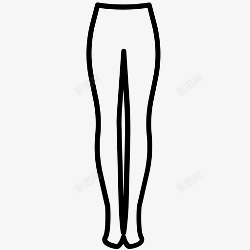 牛仔裤衣服连衣裙图标svg_新图网 https://ixintu.com 女士 牛仔裤 牛仔裤系列2 衣服 连衣裙