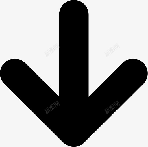 向下按钮svg_新图网 https://ixintu.com 向下按钮