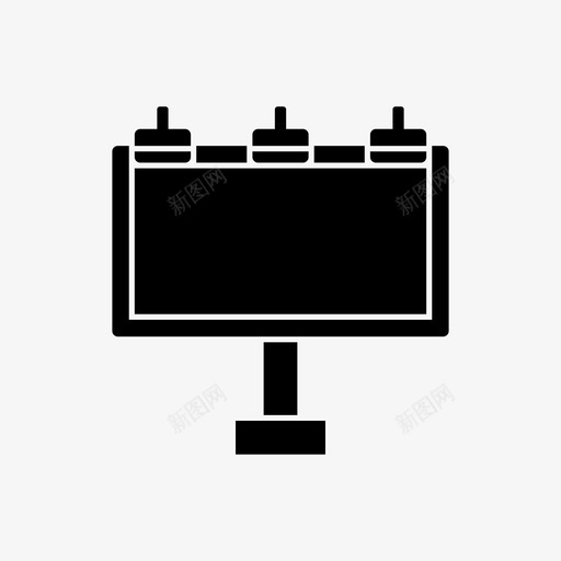 广告牌横幅网页机构标志符号图标svg_新图网 https://ixintu.com 广告牌 横幅 网页设计机构标志符号