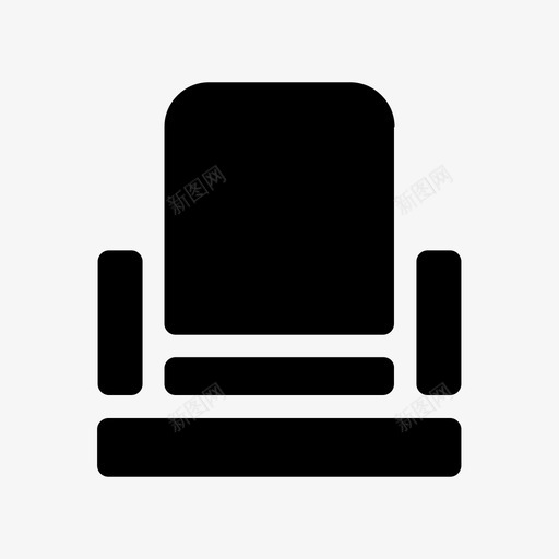 座位电影沙发图标svg_新图网 https://ixintu.com 座位 沙发 电影 电影院3