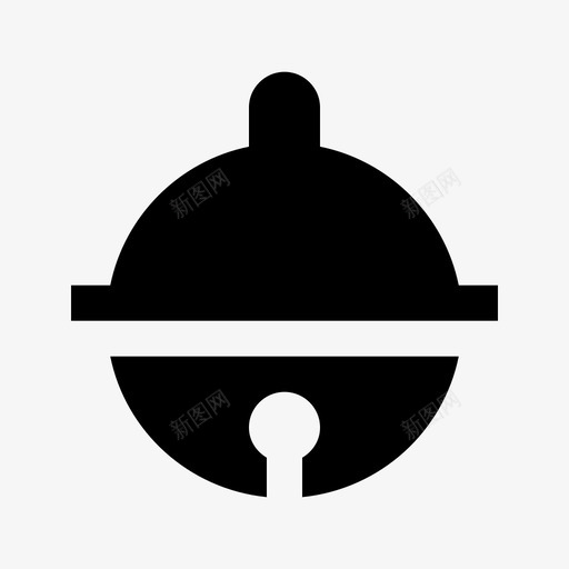 狗铃警报仪器图标svg_新图网 https://ixintu.com 仪器 动物和自然固体图标 振动 狗铃 警报 铃声