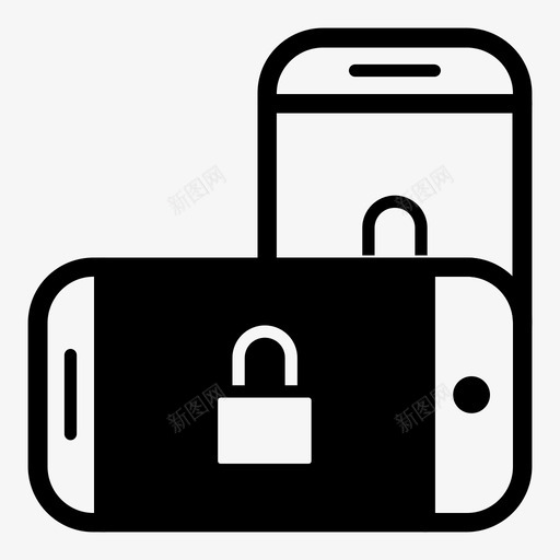 智能手机锁模型智能手机模型2图标svg_新图网 https://ixintu.com 智能手机模型2 智能手机锁 模型