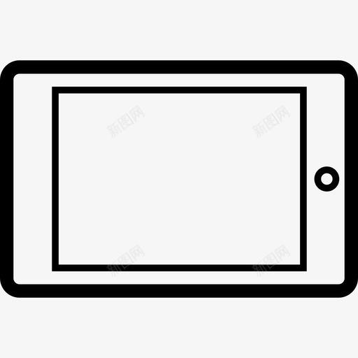 平板电脑通讯设备图标svg_新图网 https://ixintu.com ipad 各种线路 平板电脑 手机 设备 通讯