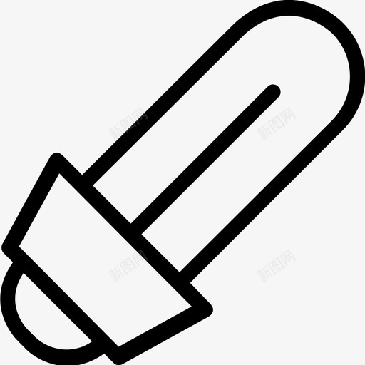 节能器灯泡电图标svg_新图网 https://ixintu.com 灯 灯泡 电 科技平滑线图标 节能器