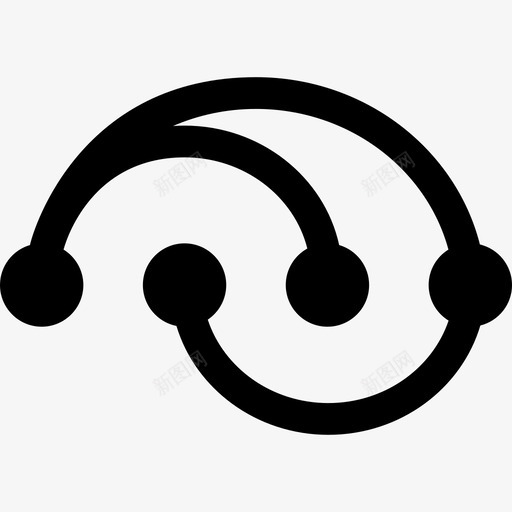 点连接图表业务信息图表图标svg_新图网 https://ixintu.com 业务 信息图表 点连接图表