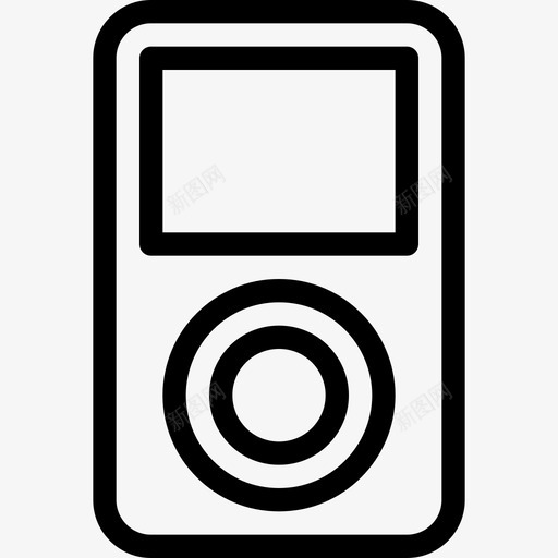 185033 - ipod music streamlinesvg_新图网 https://ixintu.com 185033 - ipod music streamline