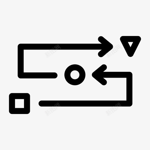 方法图表流程图图标svg_新图网 https://ixintu.com 图表 方法 时间表 步骤 流程图