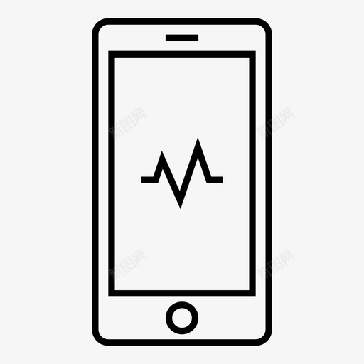 移动活动医疗保健信号图标svg_新图网 https://ixintu.com 体育 信号 医疗保健 移动活动