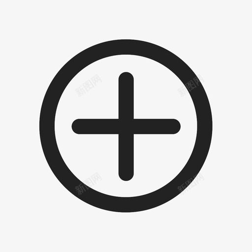 icon_添加svg_新图网 https://ixintu.com icon_添加