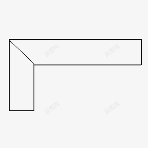 方尺尺寸测量图标svg_新图网 https://ixintu.com 尺寸 工具 方尺 测量 测量元件