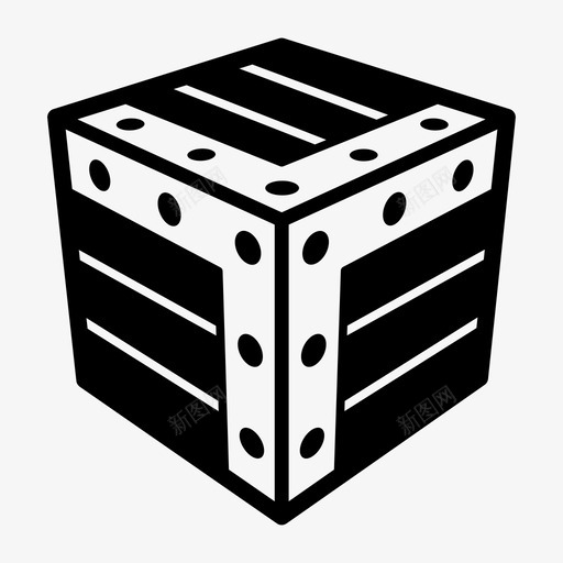 包裹箱送货物流图标svg_新图网 https://ixintu.com 包裹 包裹箱 物流 送货
