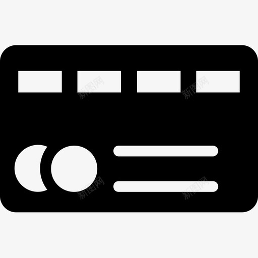 信用卡自动柜员机卡银行图标svg_新图网 https://ixintu.com 信用卡 借记卡 卡密码 自动柜员机卡 购物和商业字形图标 银行