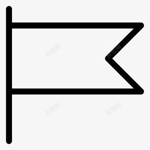 旗帜徽章标志图标svg_新图网 https://ixintu.com 功能 徽章 旗帜 标志