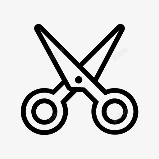 剪刀剪锋利图标svg_新图网 https://ixintu.com 剪 剪刀 工具 设计 锋利