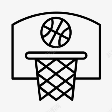 篮球班级体育馆图标图标