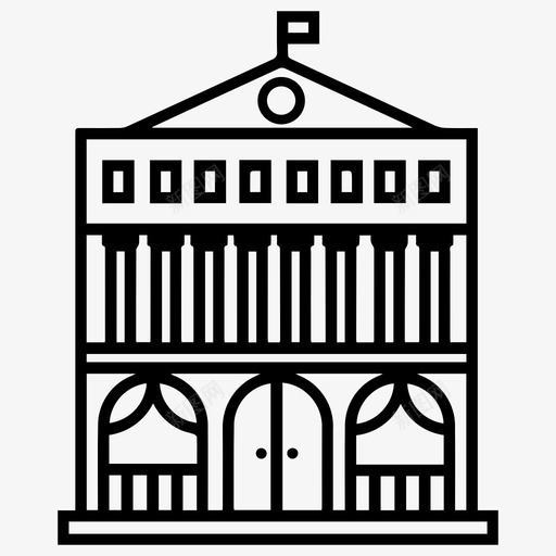 房屋建筑房地产图标svg_新图网 https://ixintu.com 建筑 房地产 房屋 结构