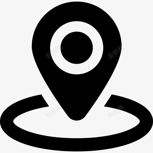 位置指针地图和旗帜城市旅游图标svg_新图网 https://ixintu.com 位置指针 地图和旗帜 城市旅游