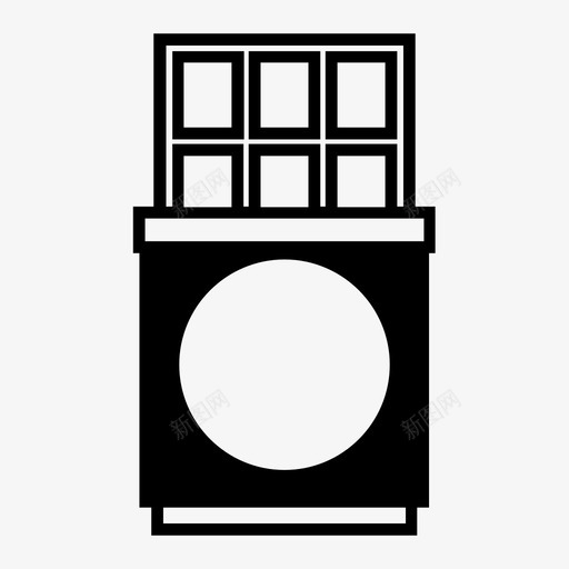 巧克力棒糖果可可图标svg_新图网 https://ixintu.com 可可 巧克力棒 甜的 糖果